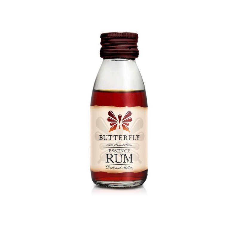 

BUTTERFLY RUM JAMAICA 60ML/ Koepoe Essence Rhum/ Penghilang Bau Amis Telur