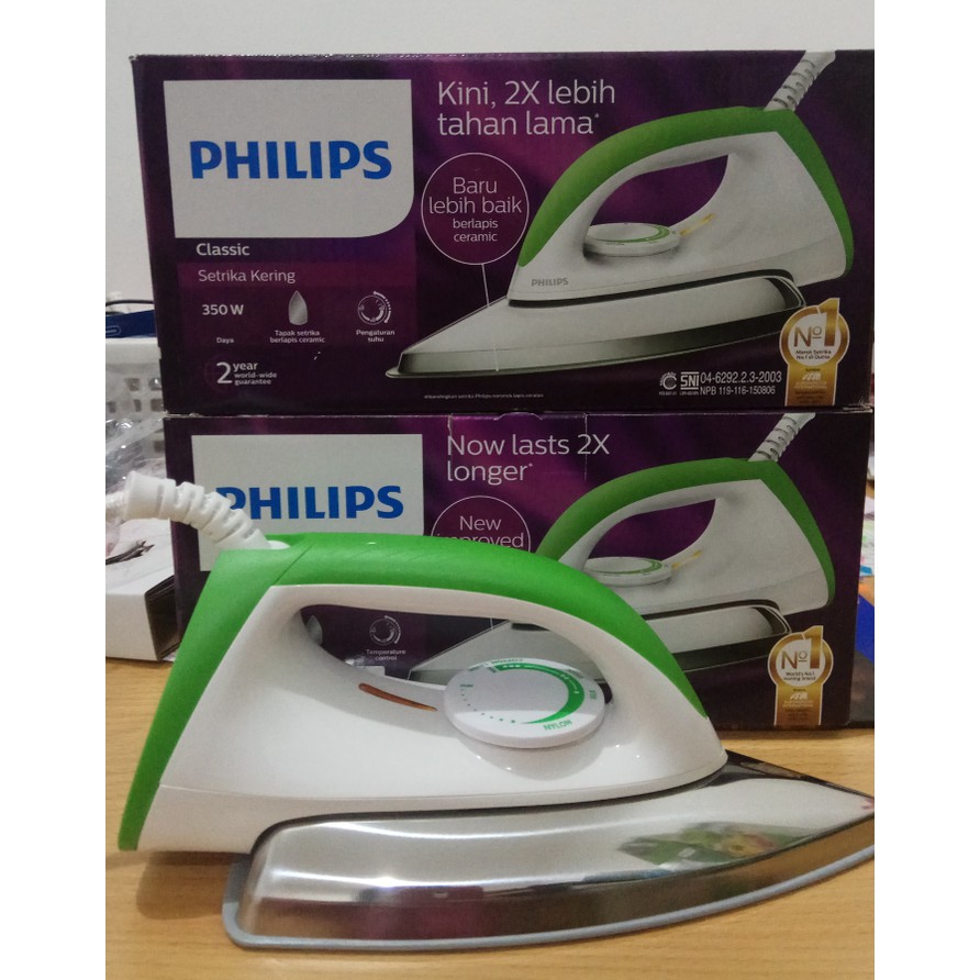 Setrika Strika Philips HD1173 HD 1172 GARANSI RESMI PHILIPS 2 TAHUN ORI