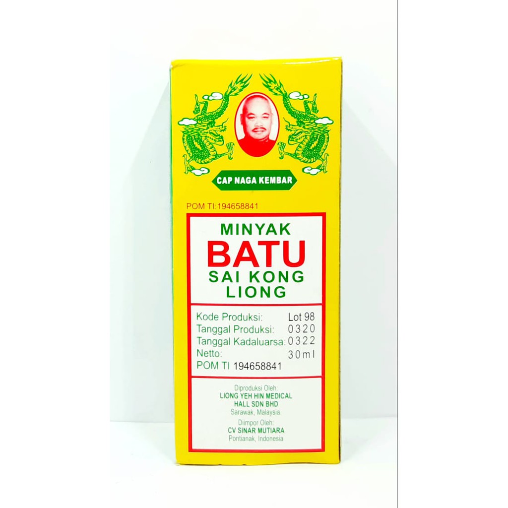 MINYAK BATU SAIKONG - obat luka bakar - luka luar dan cantengan