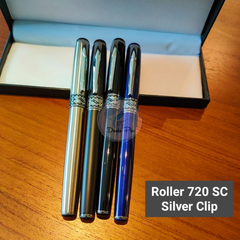 

qwe Pen Rollerball Model 720 Elegan, Pen Souvenir Kit Bisa Custom Laser Grafir