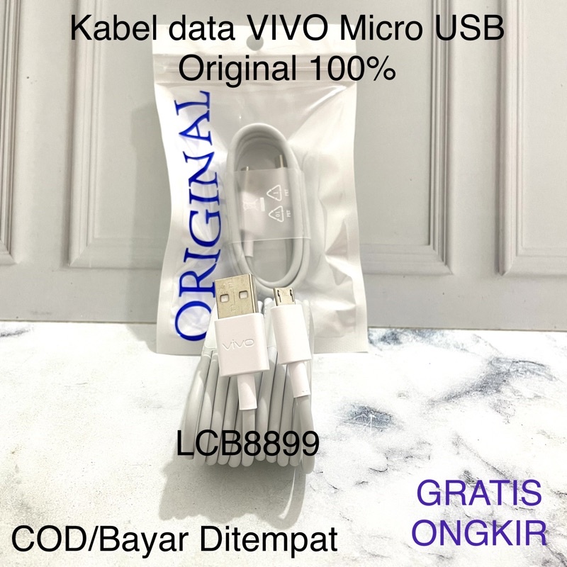 Kabel data Vivo Y71/Y81/Y83 Original 100%