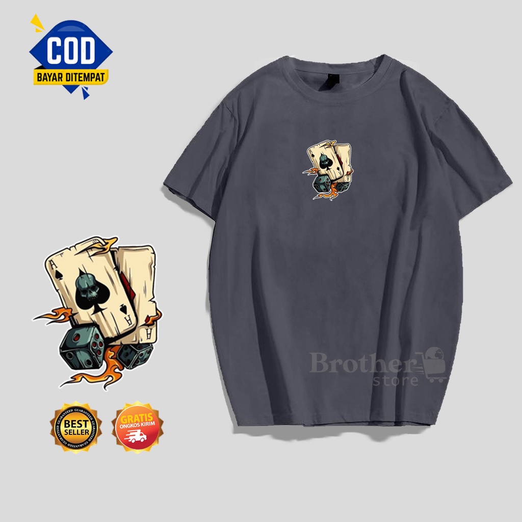 BROTHER STORE - Kaos Distro Pria - KAOS COWOK CEWEK - Kaos Kata Kata - ArticelCSD Premium