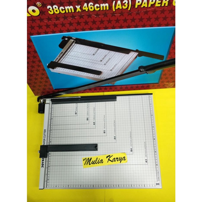 

Alat Potong Kertas A3 Joyko / Paper Cutter Joyko A3 Pc 3846 Terlaris