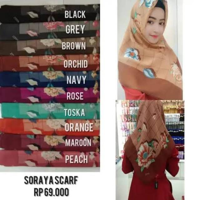 SORAYA SCARF ZOYA