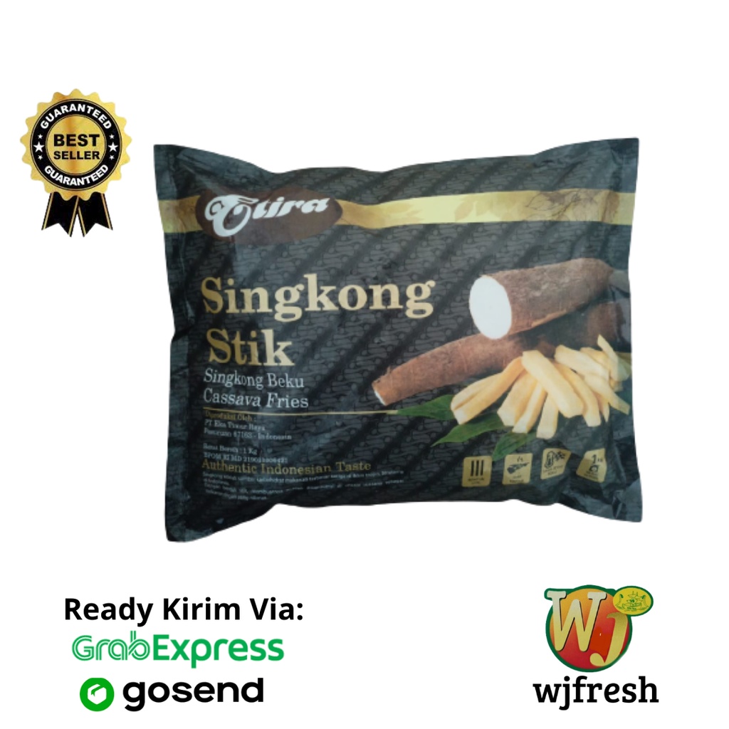 

Singkong stik frozen Singkong beku Cassava Makanan beku olahan Frozen food bandung