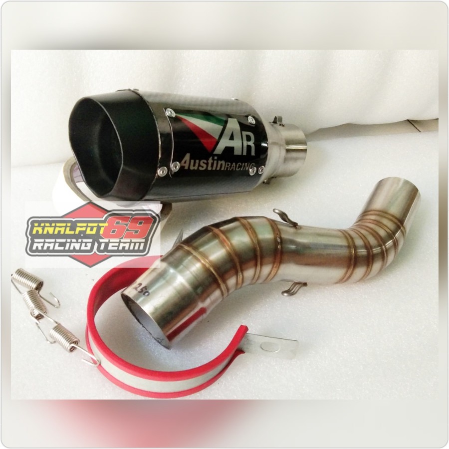 Knalpot Austin Racing pipa Slip on Cbr250rr Cbr 250rr