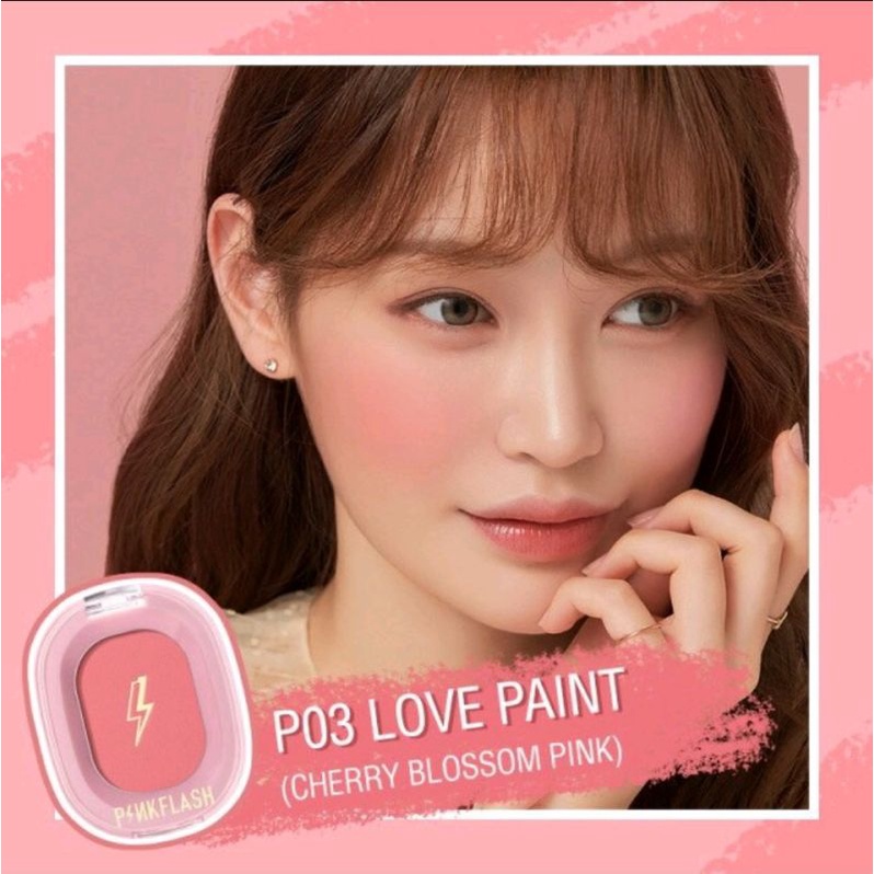 [BPOM] PINKFLASH Soft Pigment Blush On | Pink Flash Blush On