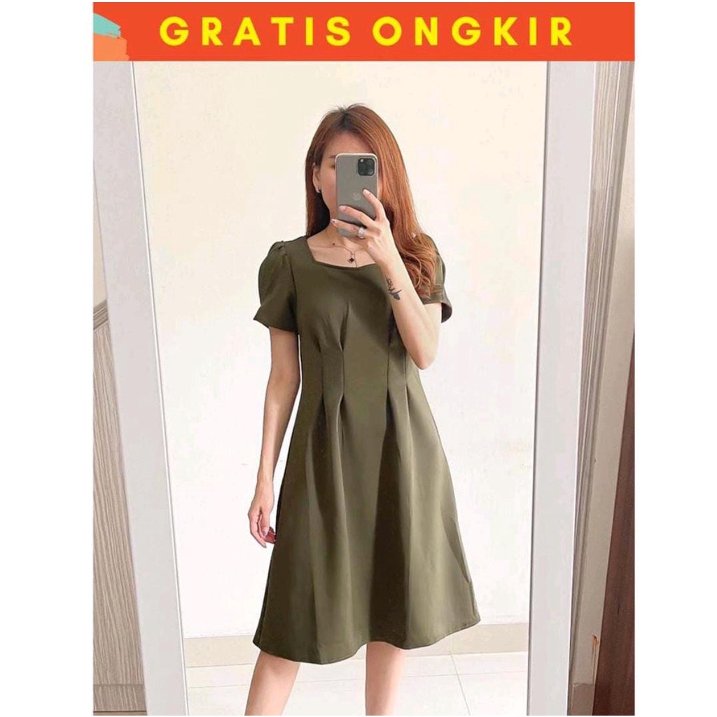 ALICE DRESS/DRESS WANITA/MIDI DRESS