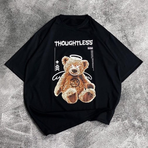 MakeGrosir - KAOS OVERSIZE THOUGHTLESS