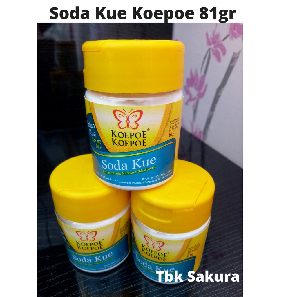 

Soda kue koepoe 81gr / Soda kue
