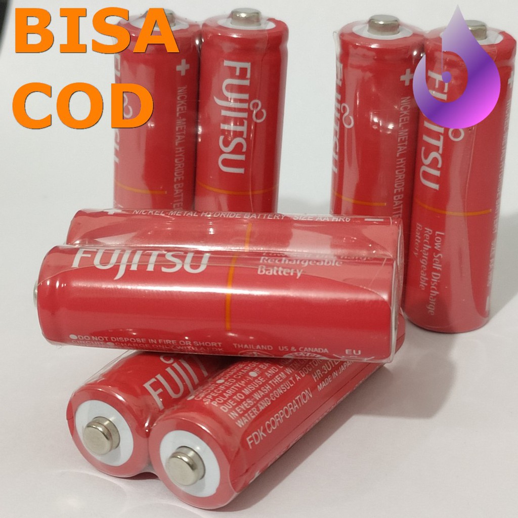 ASLI BATU BATRE BATTERY FUJITSU AA A2 950 mAh RECHARGEABLE