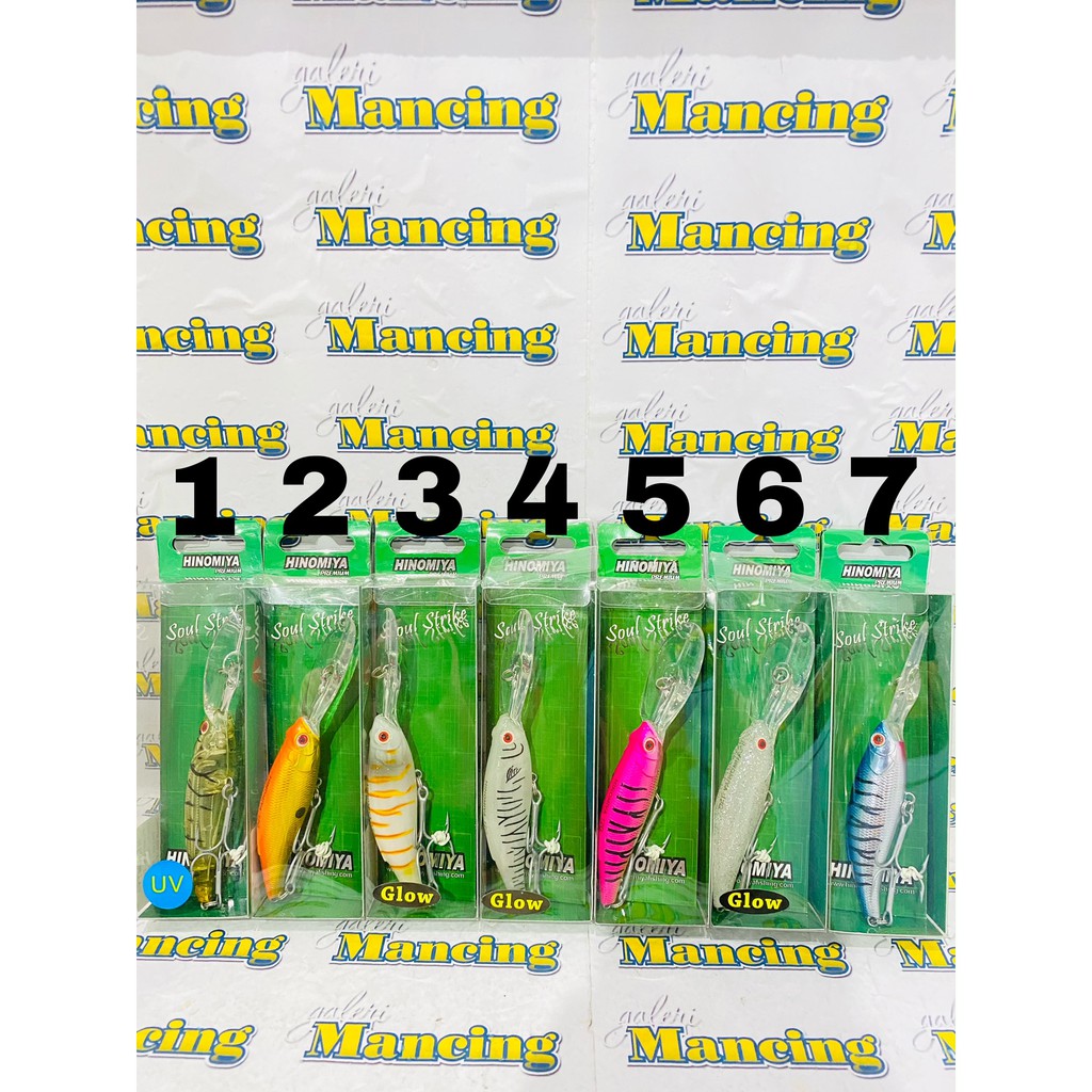 Umpan Hinomiya Premium Dancer Minnow