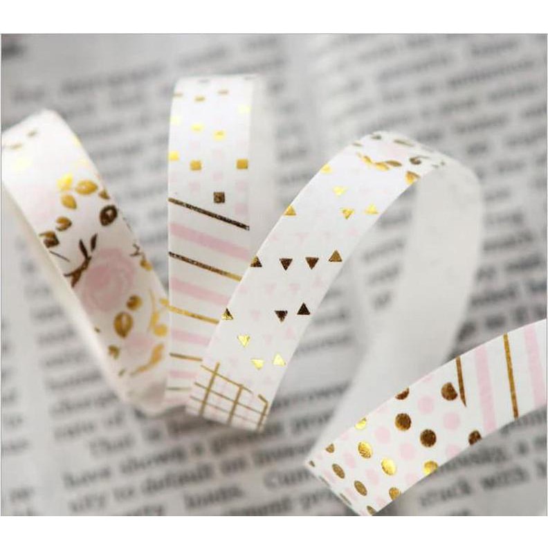 

Premium Stiker Kertas Selotip Foil Washi Dekorasi Scrapbook APT032 - VarianShop