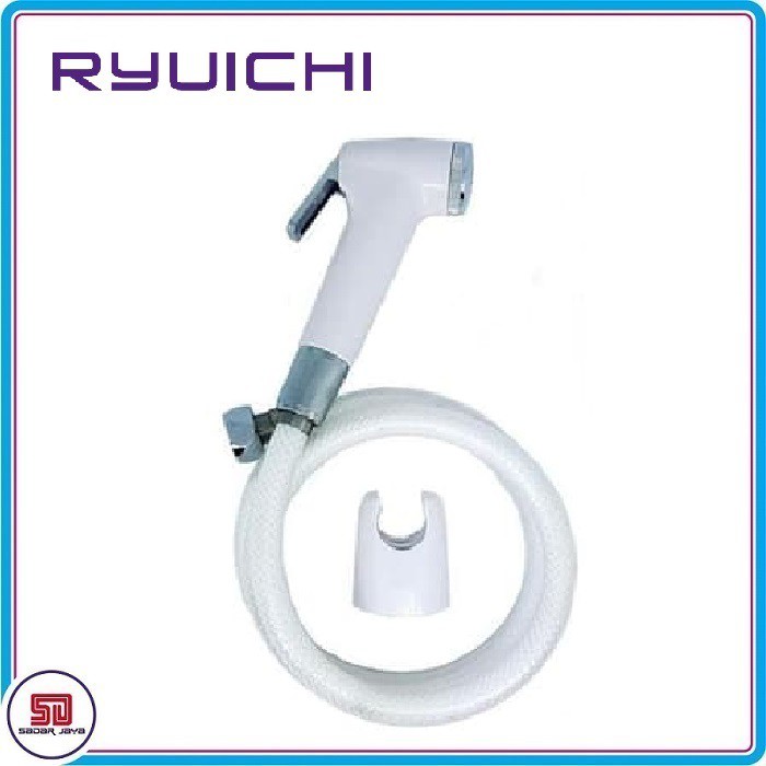 Ryuichi BS 01W (White) Jet Shower Kloset Bidet Spray 1/2&quot;