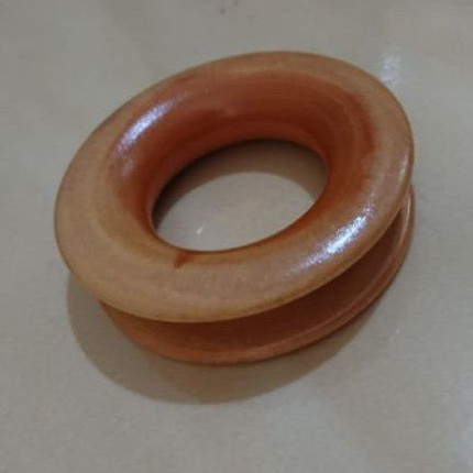 Gulungan/Penggulung Kayu Gulungan Senar Pancing Uk 10cm