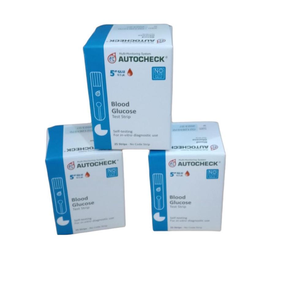 AUTOCHECK GLUCOSE TEST STRIP