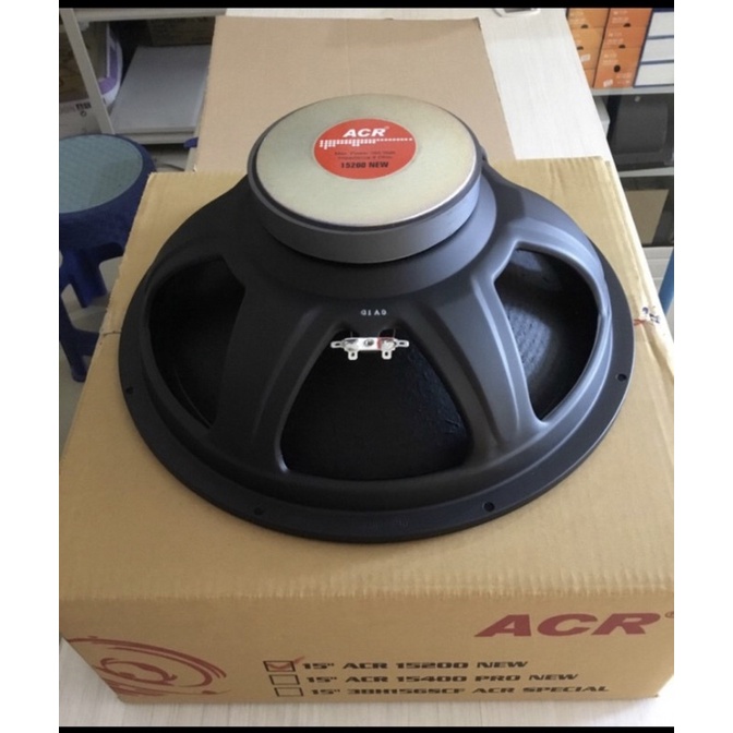 Speaker acr 15200 new 15 inch woofer