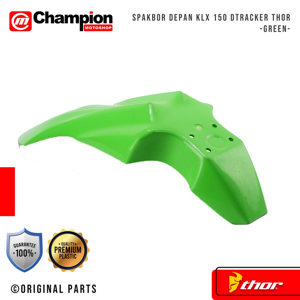 Viral  Spakbor Depan Dtracker New Old Ori Pnp Klx 150 Trail Plastik Thor
