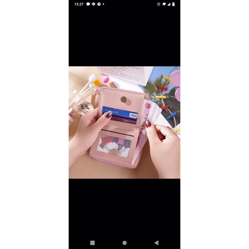 Lily wallet dompet lipat dompet koin dompet love mini small wallet