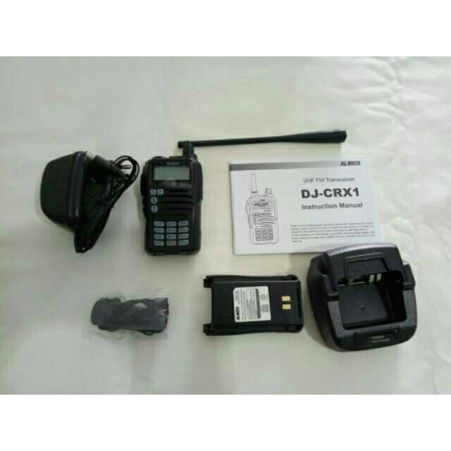 HT Alinco DJ-CRX 1 Single Band VHF Handy Talkie DJ CRX 1 Japan Jepang Garansi 1 Tahun Service