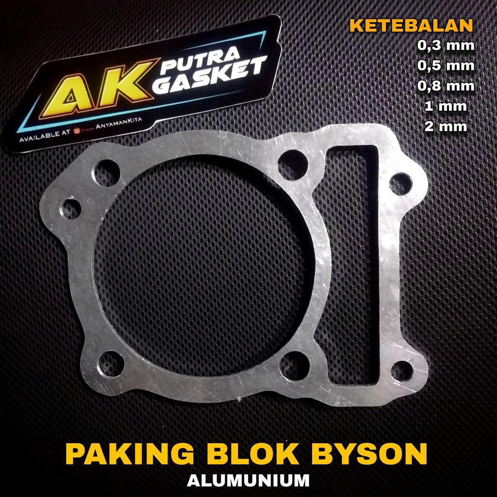 Paking Blok Byson Alumunium / Packing Perpak Gasket Yamaha Byson Almunium