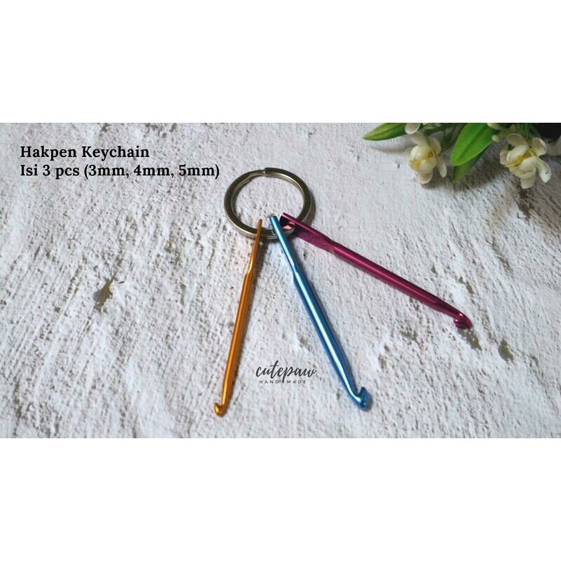 Hakpen Keychain | Crochet Hook