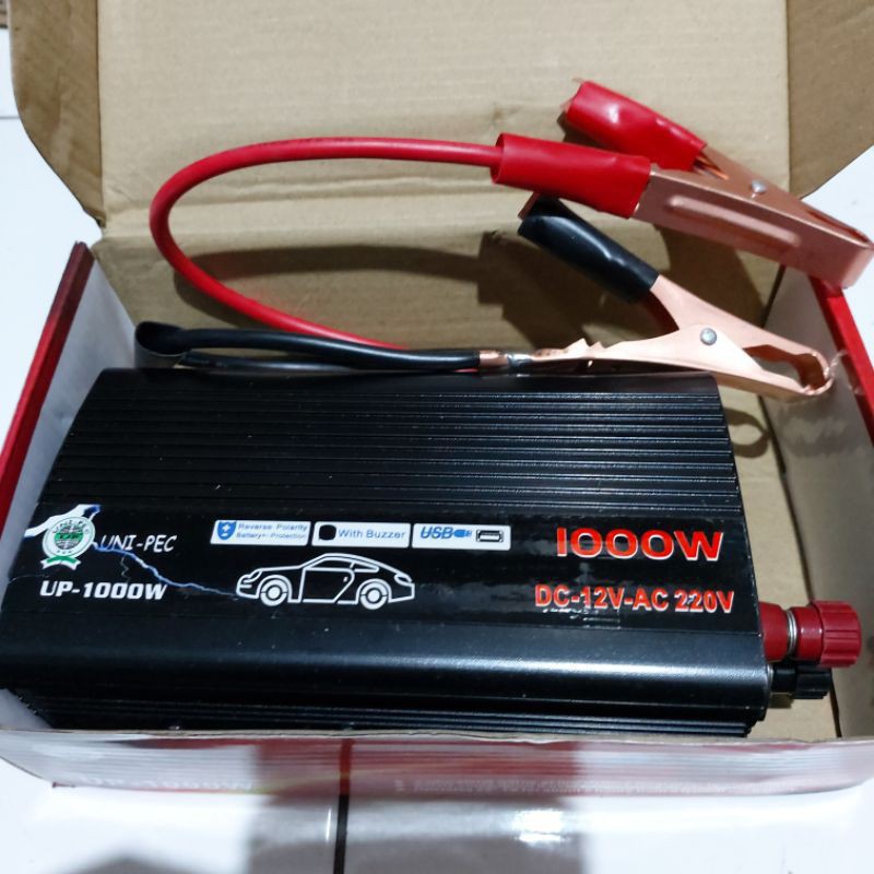 UNI PEC POWER INVERTER 1000 WATT DC to AC