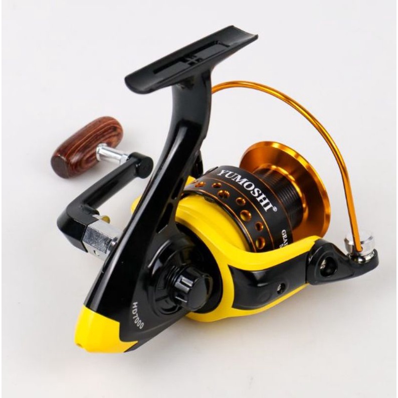 YUMOSHI Reel Pancing Spinning 12 Ball Bearing - HD7000