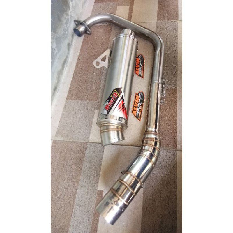knalpot racing megapro gl pro tirev dll