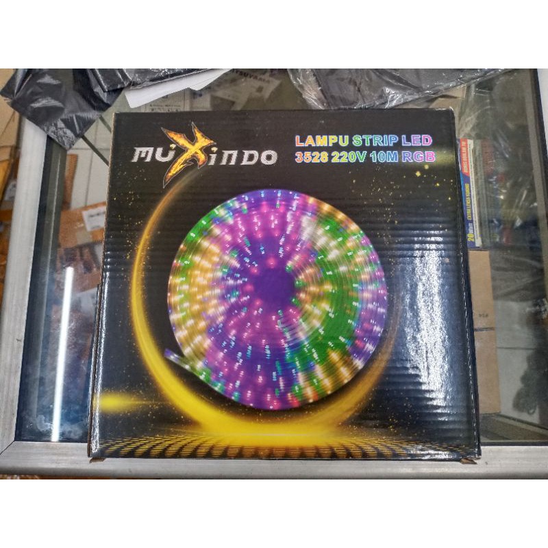 Lampu Selang Strip Panjang 10 Meter Rainbow Waterproof RGB