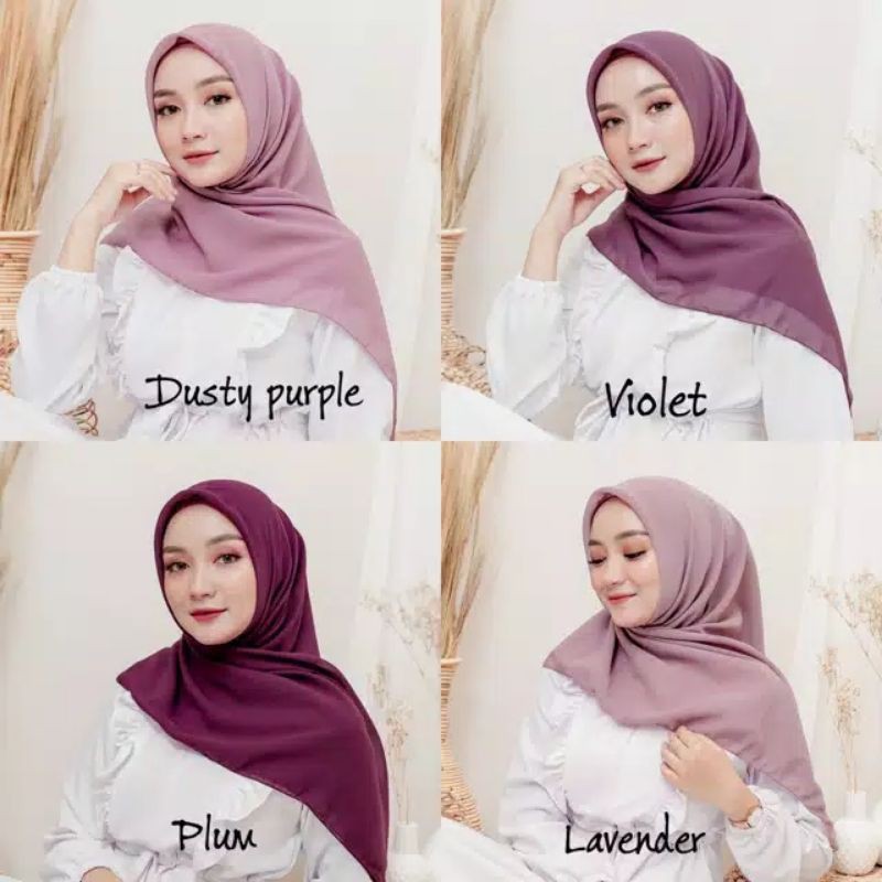 BELLA SQUARE NEW '60 WARNA' PART 3 | HIJAB SEGIEMPAT