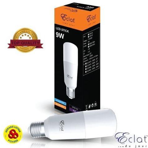 ELEKTRONIK | LAMPU | ↳ PERLENGKAPAN LISTRIK | ECLAT LAMPU LED STICK 9W KUNING PENGGANTI PL-C 9