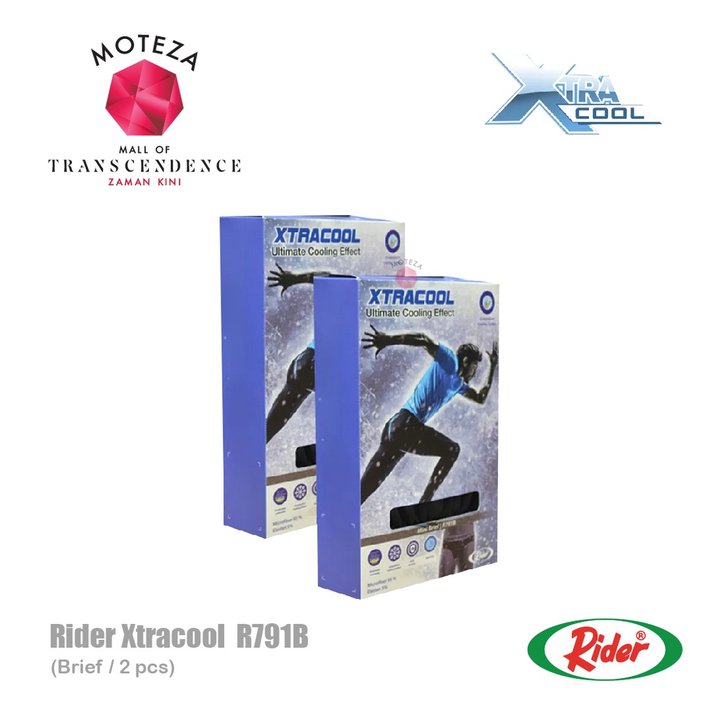 Celana Dalam Pria Mini Brief - RIDER Xtracool R 881 / R 882 / R 791