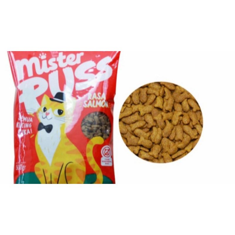 MAKANAN KUCING MISTER PUSS 500 GR - SETARA EXCEL CAT