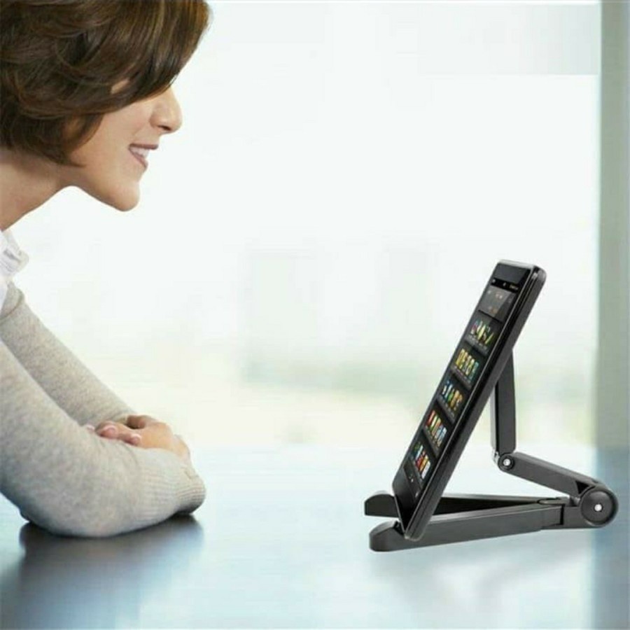 STAND HOLDER TABLET / DUDUKAN TABLET HP LIPAT / STAND HOLDER UNIVERSAL - BENUA DUNIA