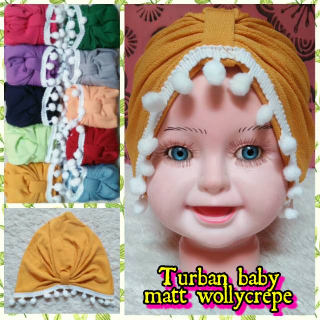 Ciput Renda Bakso | Turban Anak | Turban Bayi | Ciput Anak | Ciput Bayi