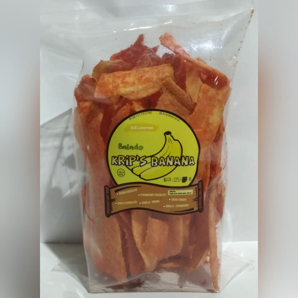 

Keripik pisang Seasoning 250gr