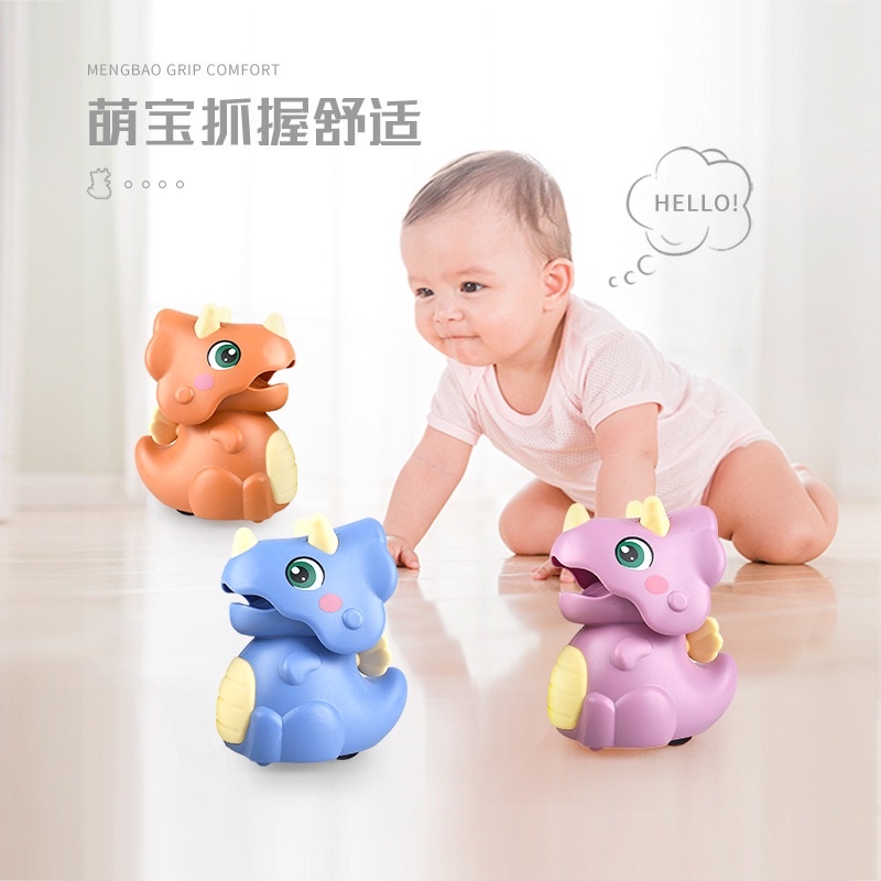 1234OS - Mainan Anak Bayi Tekan Mainan Bentuk  Dragon Bisa Untuk Hadiah Anak , Mainan anak