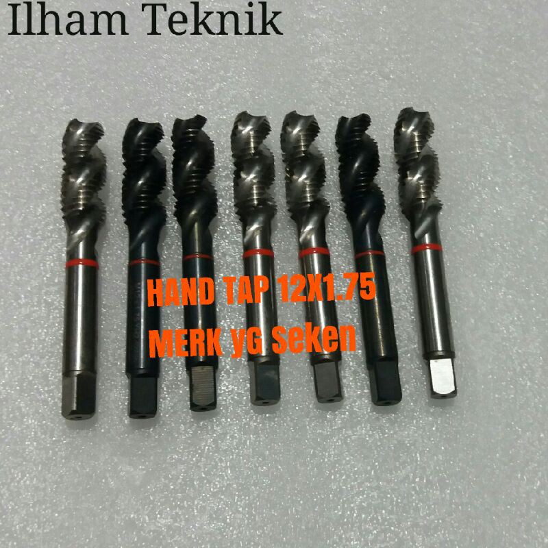 TAP atau HAND TAP atau ALAT BUBUT 12X1.75 yG