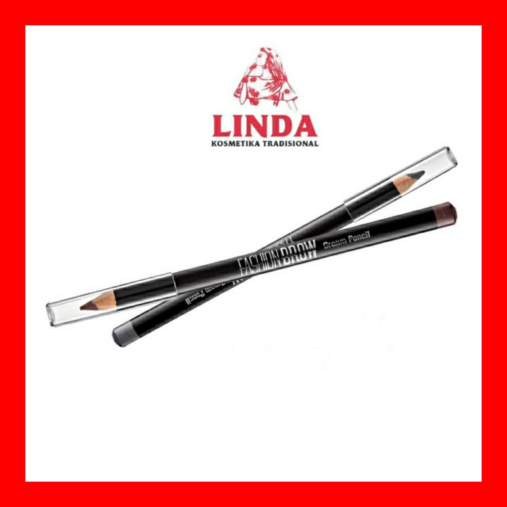 MAYBELLINE FASHION BROW CREAM PENCIL (Eyebrow Pensil Alis)