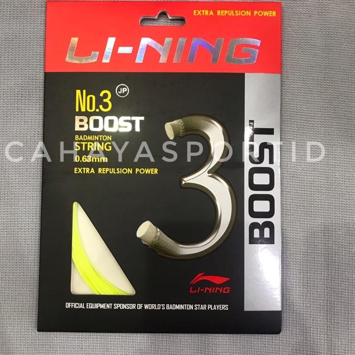 SALEE.. Senar Badminton Lining No 3 Boost / Boost 3