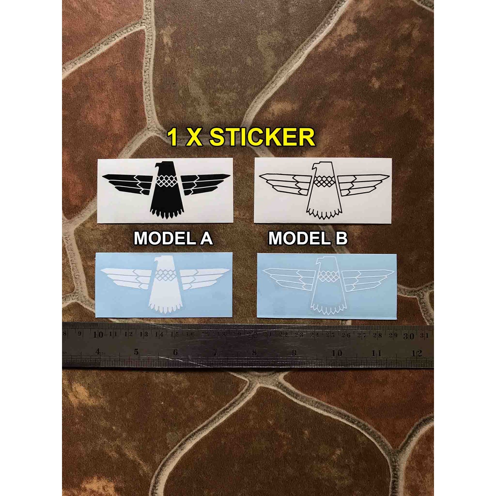 

Sticker Logo Thunderbird For Pickguard Body Bass Guitar Gibson Thunder Bird Design Decal Pick Guard Gitra Akustik Elektrik