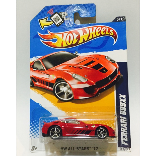 jual hot wheels ferrari 599xx