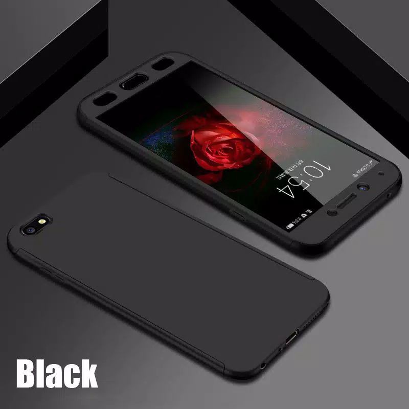 case 360 oppo a83 gratis tempered glass
