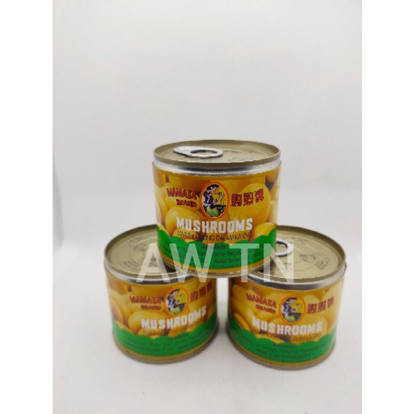 

mushrooms kaleng kecil/ jamur kancing dalam kaleng /moku mamata