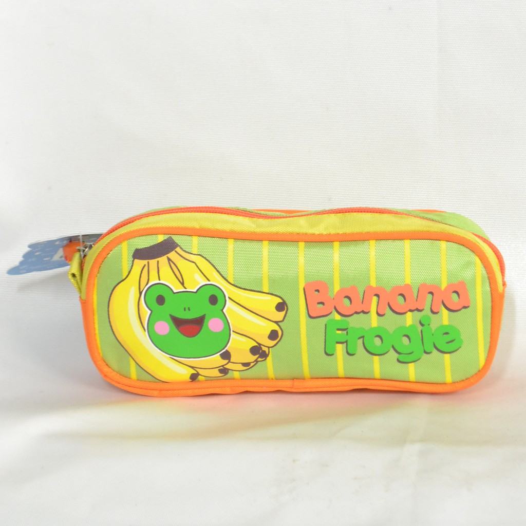 

#6765# LITTLE V Pencase BANANA FROGIE | Tempat Pensil/ Peralatan Sekolah Anak anak