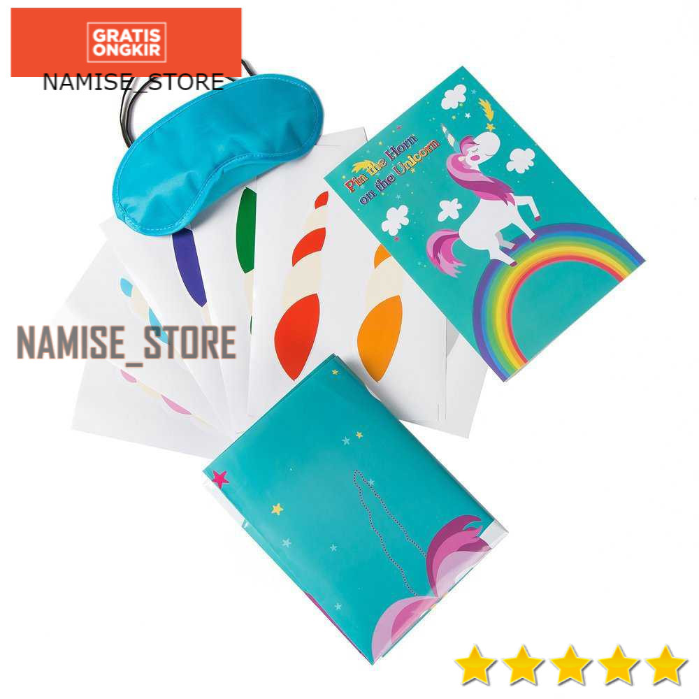 

Poster Stiker Tempel Pin The Horn Unicorn