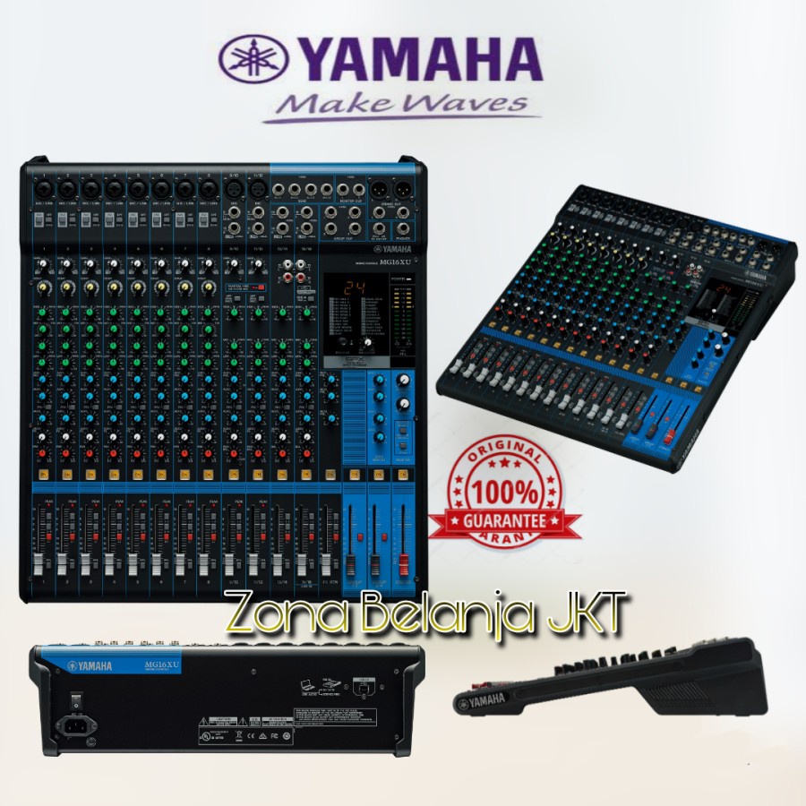 Mixer Audio Yamaha MG16XU 16 Channel Garansi Resmi Original