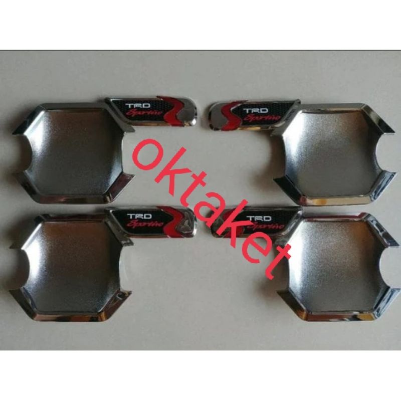 cover outer Innova lama 2008-2015 Hilux lama 2008-2015 Fortuner lama 2004-2015 Trd Sportivo Hitam Chrome