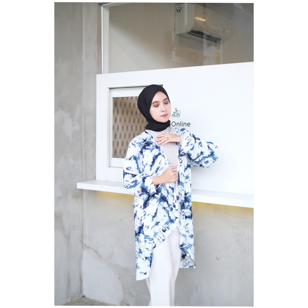 Cardigan Azeela Outerwear murah free masker